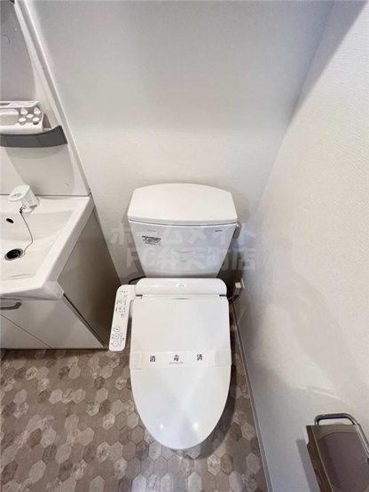 【トイレ】 | エグゼ弁天町 | コンパクトで使いやすいトイレです