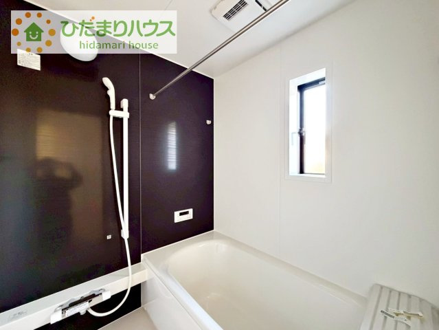 【浴室】 | 筑西市井上第1　新築戸建　2号棟 | 今日も１日お疲れでした。広いお風呂で疲れを癒してください、、、♡