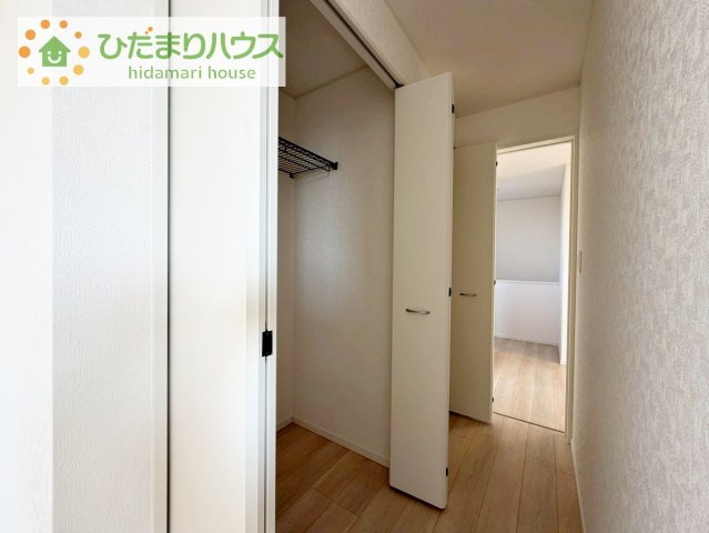【収納】 | 筑西市井上第1　新築戸建　2号棟 | クローゼットタイプの収納は荷物がどこにあるかすぐに見つかります！