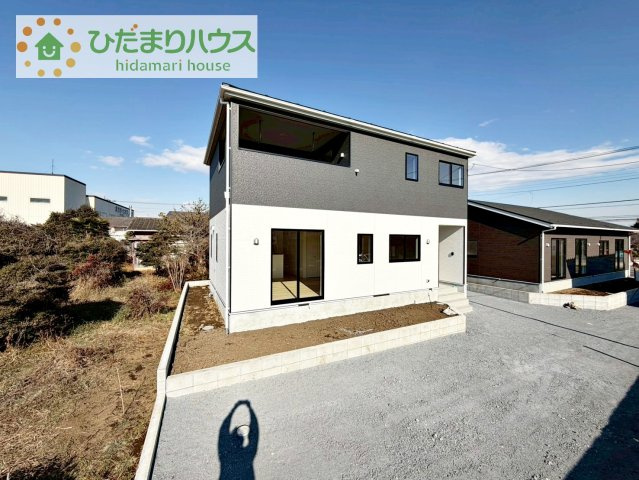 【外観】 | 筑西市井上第1　新築戸建　2号棟 | デザイナーズのようなお洒落な外観です(^^♪