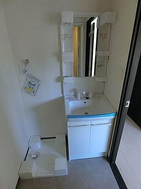 フラシア亀戸の洗面所