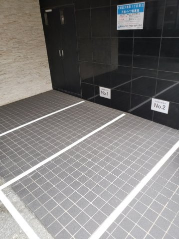 ジーベック大森ウエストのその他共用部分|バイク置き場　空き状況はお問合せ下さい。