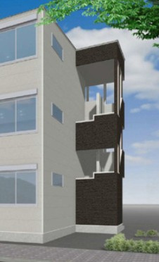 さいたま市西区アパートのエントランス|イメージとなります