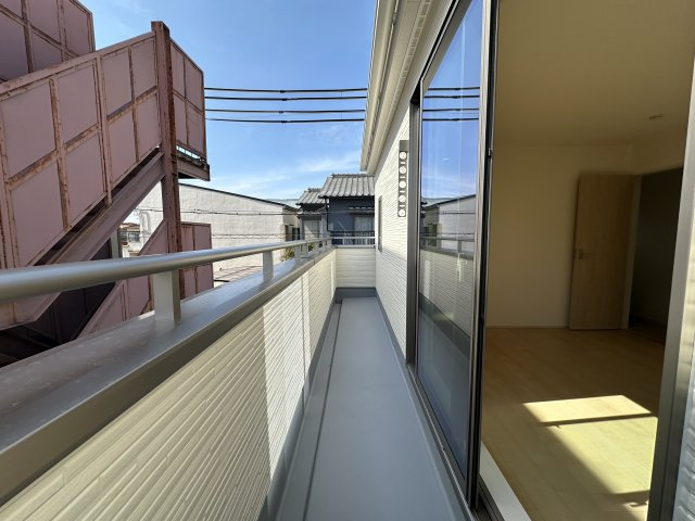 明石市貴崎4丁目新築戸建　2号棟のバルコニー