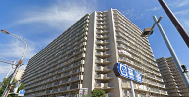 東大島ファミールハイツ1号棟の外観