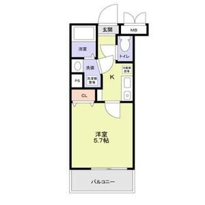 グランエクラ天下茶屋の間取り