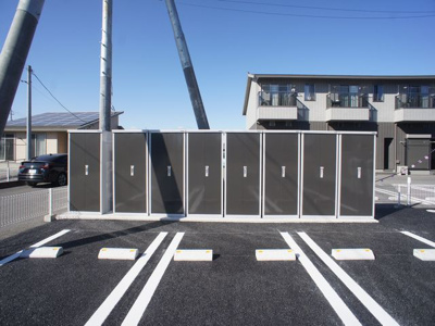 【その他共用部分】 | リベルタ | 屋根付きの駐輪場があります♪