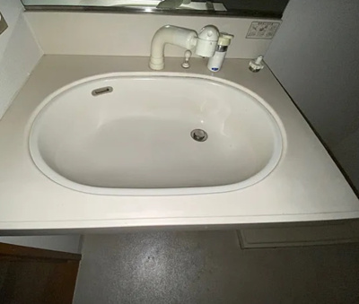 【独立洗面台】 | ロイヤルプラザ浅草 | 独立洗面台、朝の身支度には欠かせません