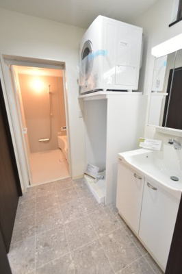 【洗面所】 | レジデンス鹿児島中央(北棟) | 幹太くん付きの洗面所