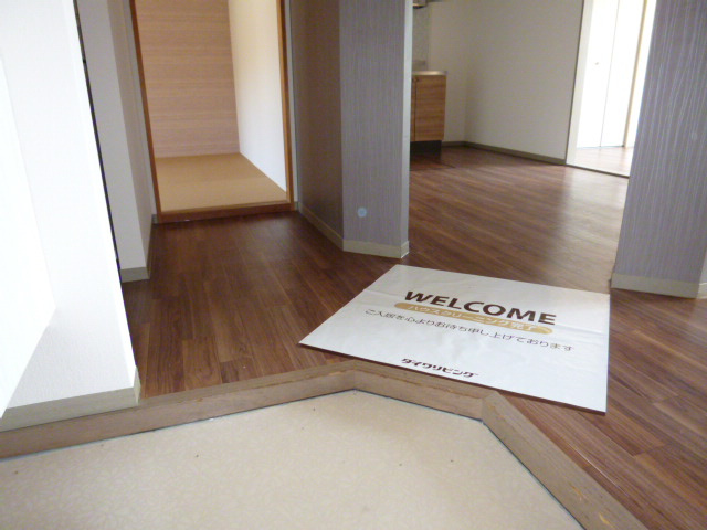 ゼフィールＢの玄関