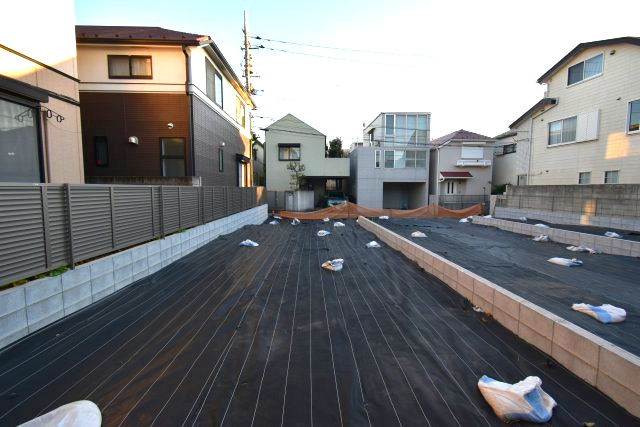 羽根木2丁目・売地の外観