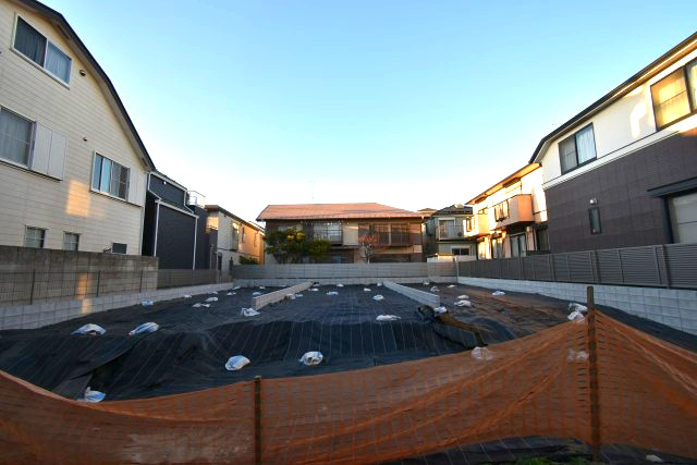 羽根木2丁目・売地の外観