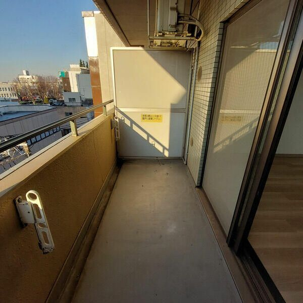 ベイ・アルファ常盤台のバルコニー