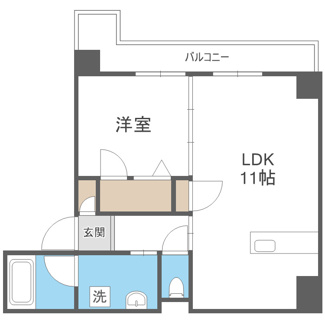 【間取り】 | テラスレジデンス新大阪