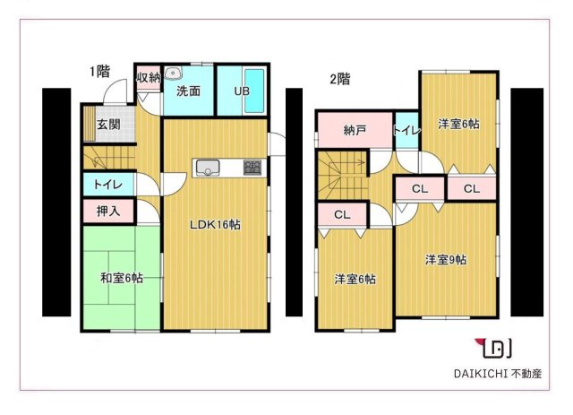 【間取り】 | 熊谷市大原　中古戸建