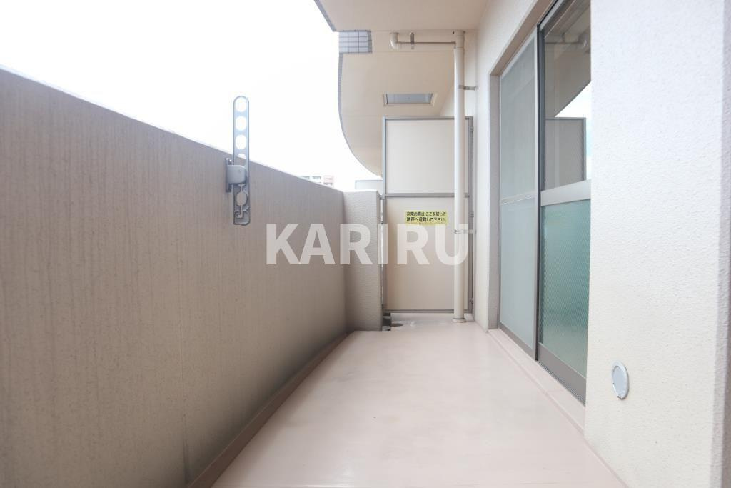 エスポワール今里のバルコニー