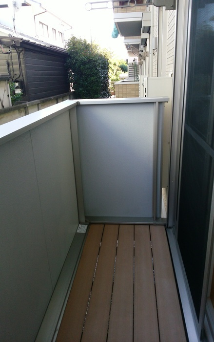 ポンテ・アッセのバルコニー