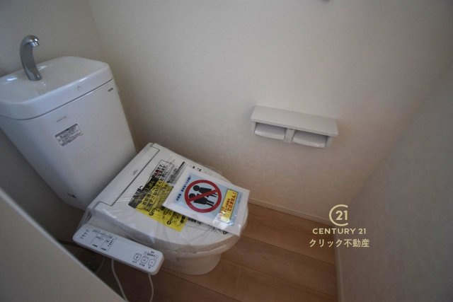 Cradlegarden　 常陸大宮市姥賀町　第3　1のトイレ|１階と２階、２ヶ所に清潔なトイレ。
毎日使う空間と機能だから、いつまでも清潔なスペースであってほしいのがトイレです。