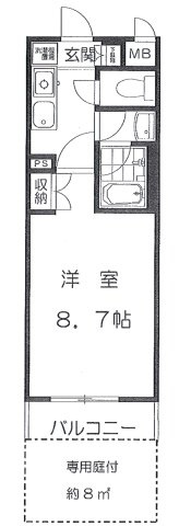 ルヴェール多磨の間取り
