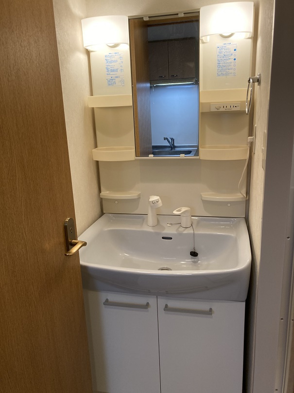 ルヴェール多磨の洗面所