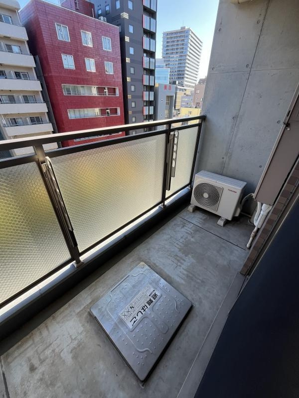 フォレシティ蔵前のバルコニー