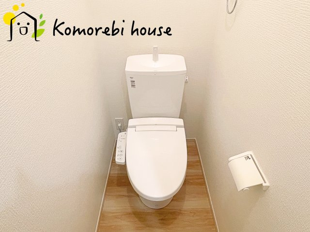 上尾市東町　5期　新築一戸建て　リガーレ　01のトイレ|撮影：'26/07/06