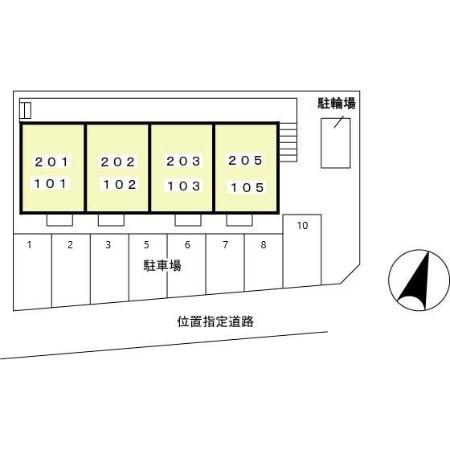 プレミールの区画図