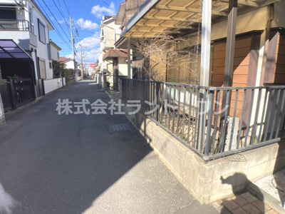 【前面道路含む現地写真】 | 所沢市和ヶ原1丁目