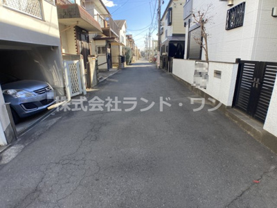 【前面道路含む現地写真】 | 所沢市和ヶ原1丁目