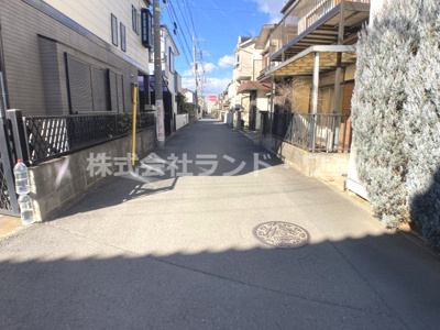 【前面道路含む現地写真】 | 所沢市和ヶ原1丁目