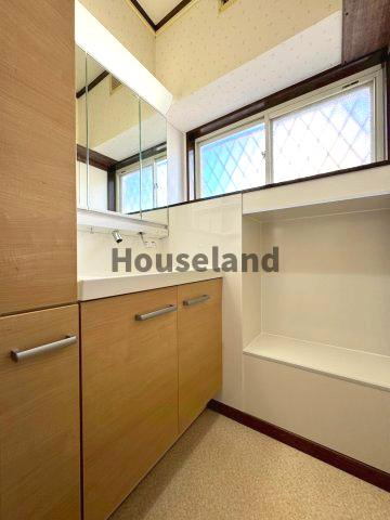 岩出市岡田戸建の独立洗面台