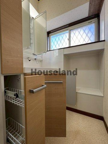 岩出市岡田戸建の独立洗面台