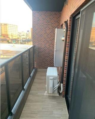 【バルコニー】 | A.WAVE 箱崎南 | 日当たりの良いバルコニーです！