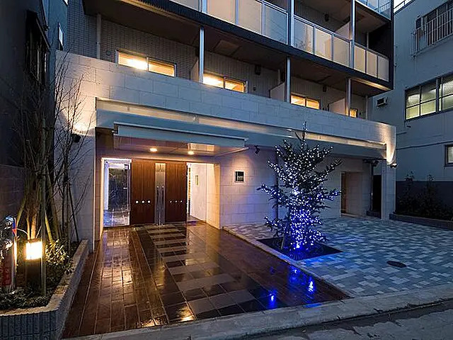 AXAS門前仲町のエントランス