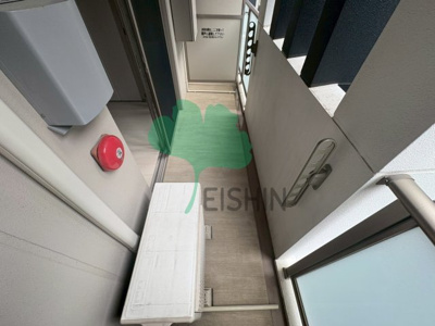 【バルコニー】 | ムーンリバー大橋 | 日当たりの良いバルコニーです！