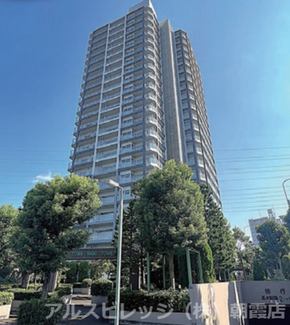藤和志木タワーの外観|外観は落ち着いています
