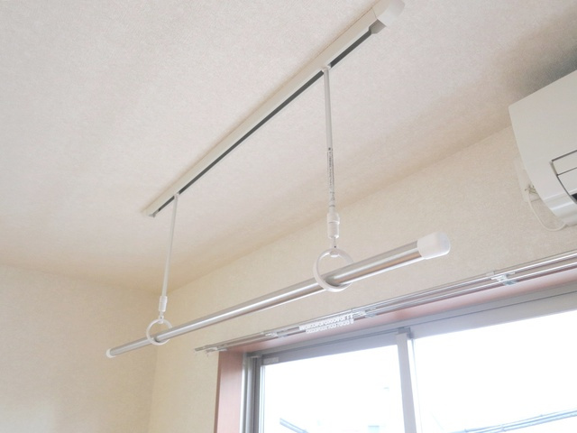 ルヴェドュソレイユの内装|部屋干しができます♪