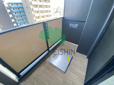 【バルコニー】 | エージュ山王 | 日当たりの良いバルコニーです！