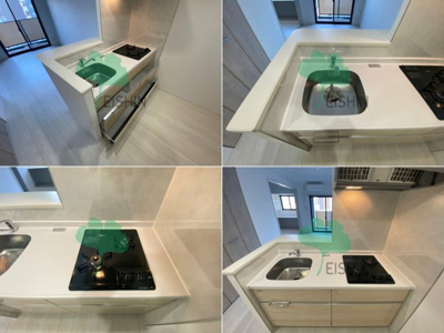 【キッチン】 | エージュ山王 | シンプルな清潔感のあるキッチンです！