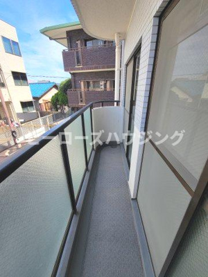 【バルコニー】 | COZY桜の町 | ※同タイプの写真となり、実際のお部屋とは異なる場合があります