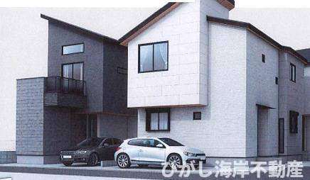 茅ヶ崎市東海岸北2丁目　新築戸建　全３棟の外観|イメージパスですので実際のものと多少異なります
