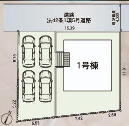 【区画図】 | クレイドルガーデン石巻市錦町第4