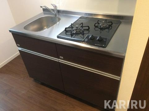 パインリッチのキッチン