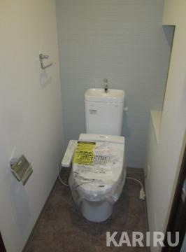 パインリッチのトイレ