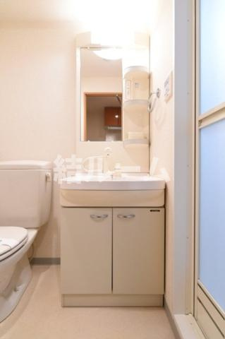 北区滝野川６丁目の賃貸マンションの洗面所