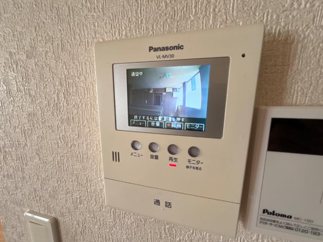 【セキュリティ】 | グレイスヴィラ北久保 | カメラ付インターホン