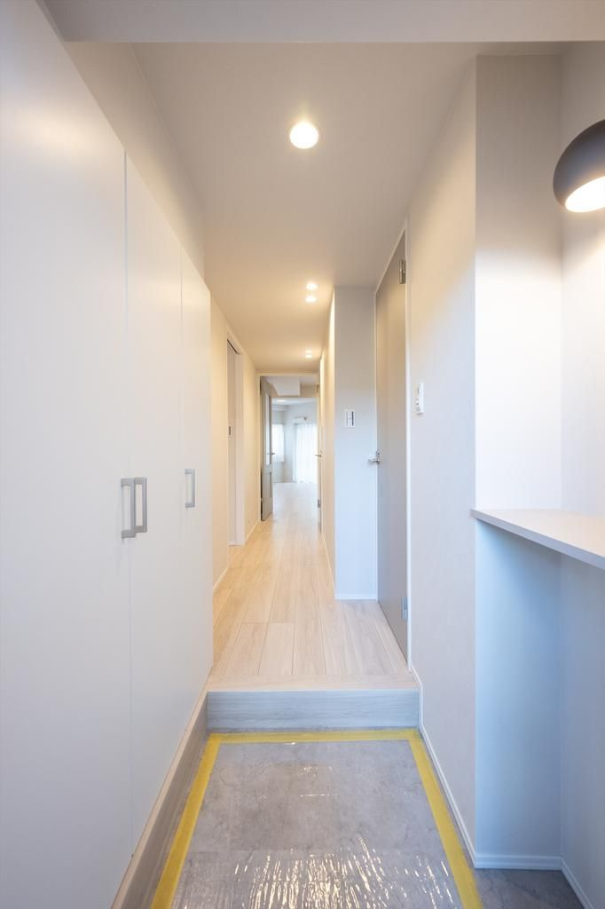 日生野沢マンションの玄関