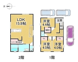 【間取り】 | 真砂町　新築戸建