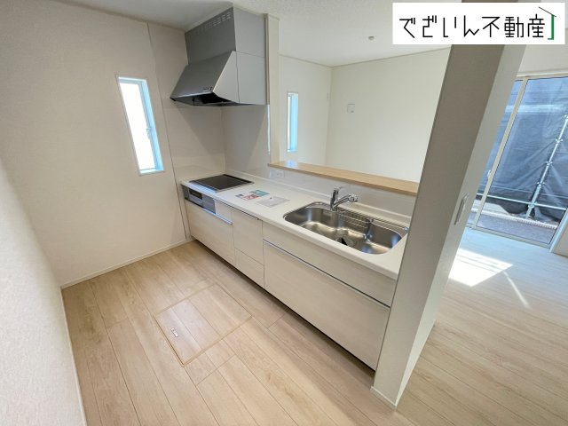 【キッチン】 | CRADLE GARDEN本庄市小島第5　新築住宅 | ≪1号棟≫
現地(2026年4月撮影)