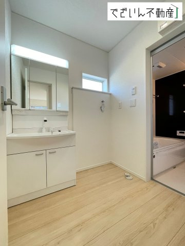 【独立洗面台】 | CRADLE GARDEN本庄市小島第5　新築住宅 | ≪1号棟≫
現地(2026年4月撮影)